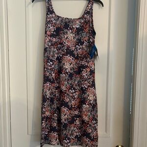 Floral Sleeveless Midi Dress